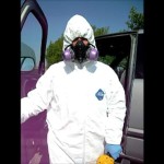 Preparing for Cleaning Up Hoarding Homes Wearing Personal Protection Clothing